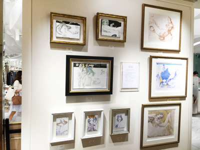 宇野亞喜良展＠ISETAN 無口な少女たち｜アートプリントジャパン
