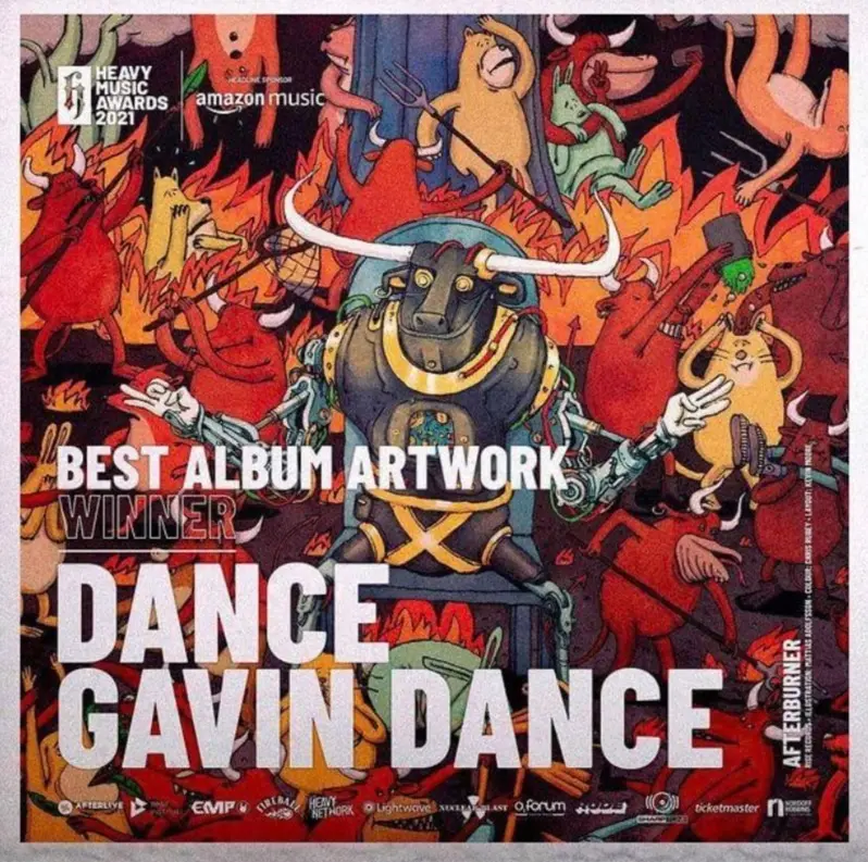 Dance Gavin DanceのCDジャケット