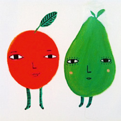apple and pear