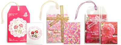 母の日タグカード