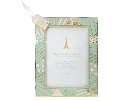 エナメルフレーム/コラージュ/ミント