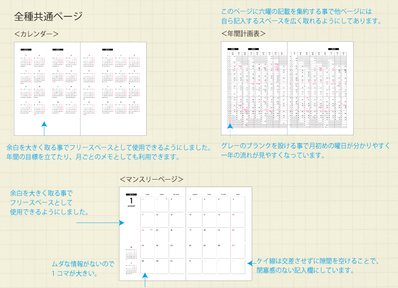 2013ダイアリー Daylight Products