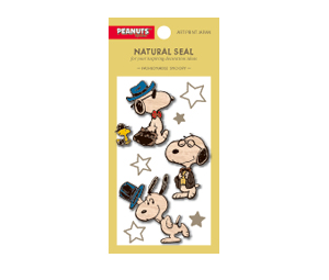 SNOOPY ナチュラルシール小