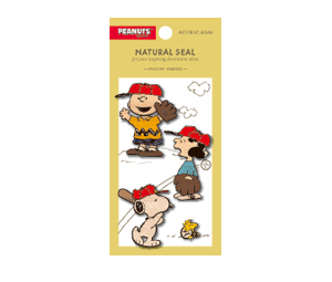 SNOOPY ナチュラルシール小
