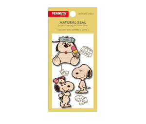 SNOOPY ナチュラルシール小